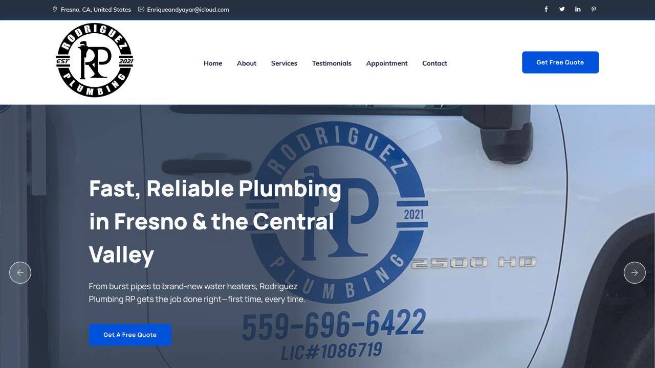 Website Redesign Example